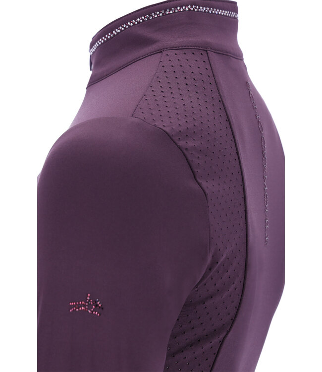 SCHOCKEMOHLE S24 "PEPPA" TRAINING SHIRT - Deep Mauve