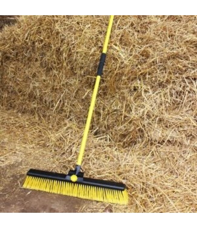BULLDOZER YARD BROOM