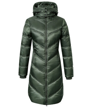 Covalliero COVALLIERO AW24 LADIES QUILTED COAT - Opal