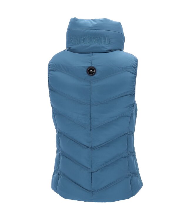 SCHOCKEMOHLE S24 "MARLEEN" QUILTED GILET - Smaragd