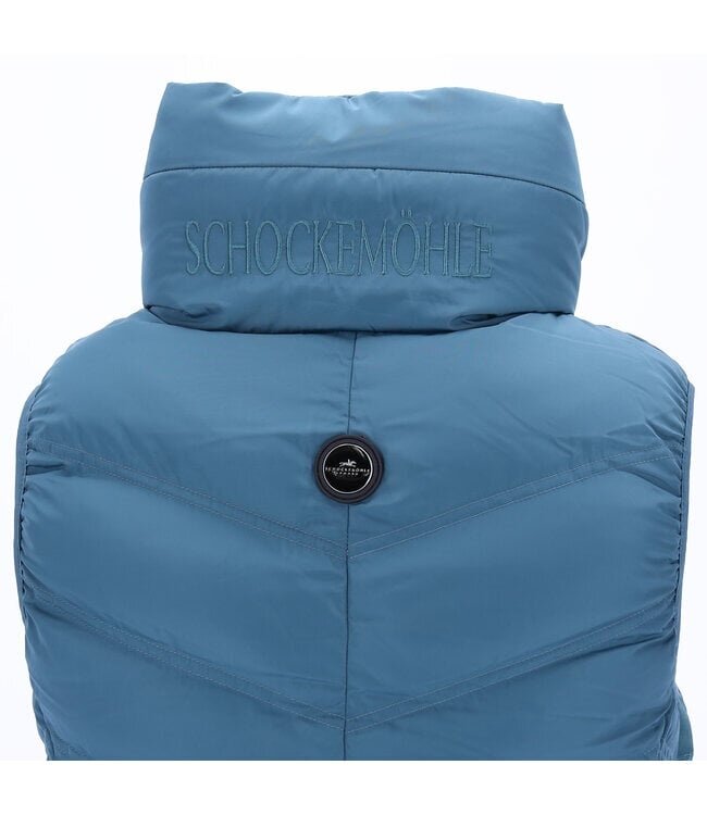 SCHOCKEMOHLE S24 "MARLEEN" QUILTED GILET - Smaragd