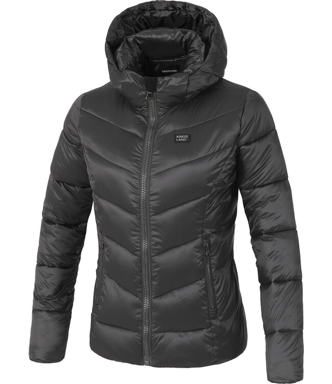 KINGSLAND 'FRANCY' LADIES INSULATED JACKET - Grey Forged Iron