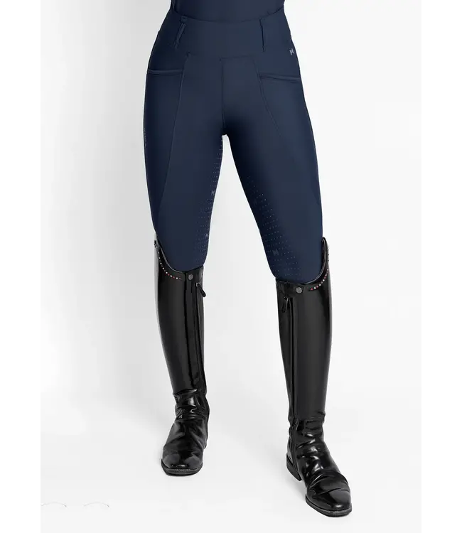MAXIMILIAN PRO RIDING LEGGINGS KGrip - Navy