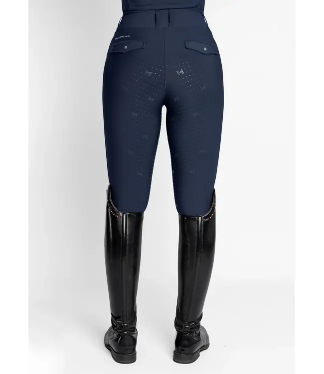 MAXIMILIAN PRO RIDING LEGGINGS KGrip - Navy