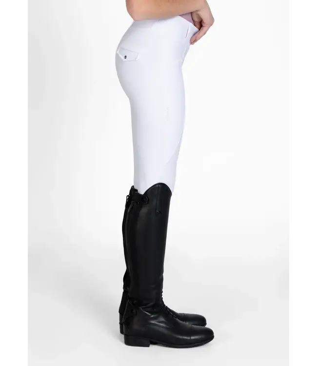 MAXIMILIAN YR PRO RIDING LEGGINGS FGrip - White