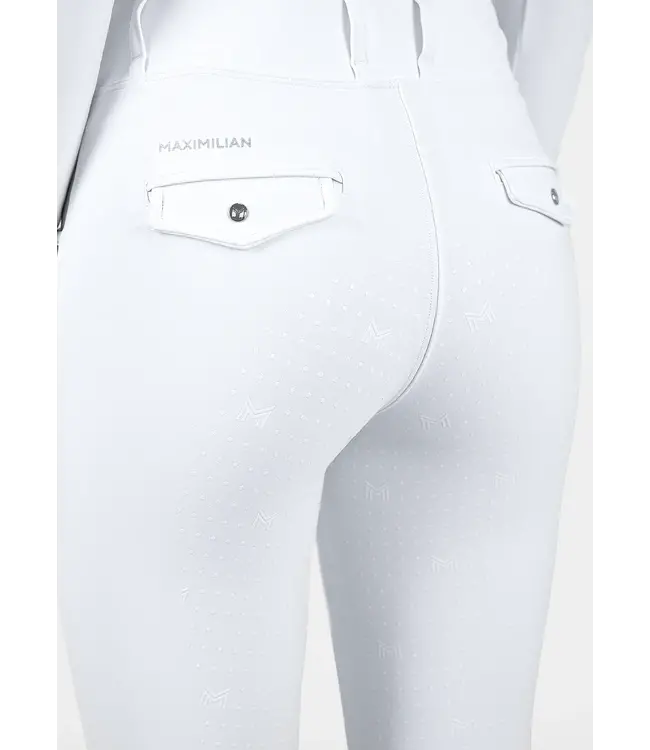MAXIMILIAN YR PRO RIDING LEGGINGS FGrip - White