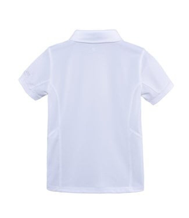 KLC BOYS SHORT SLEEVED SHOW SHIRT - White