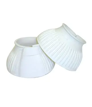 Mackey MACKEY RIBBED BELL BOOTS with Touch Tape - White