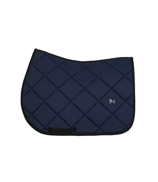 Maximilian MAXIMILIAN JUMPING CREW SADDLE PAD - Navy/Black