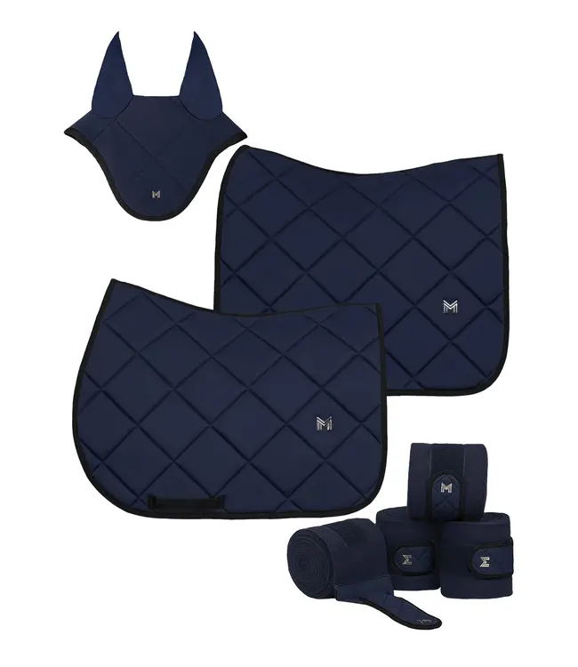 MAXIMILIAN JUMPING CREW SADDLE PAD - Navy/Black
