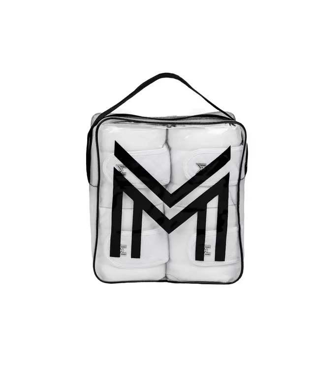 MAXIMILIAN CREW BANDAGES - White