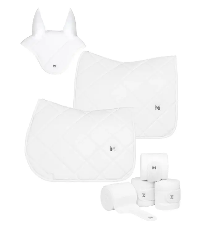 MAXIMILIAN CREW BANDAGES - White