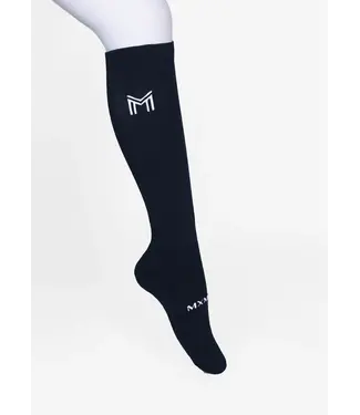 Maximilian MAXIMILIAN FLAG RIDING SOCKS - Navy