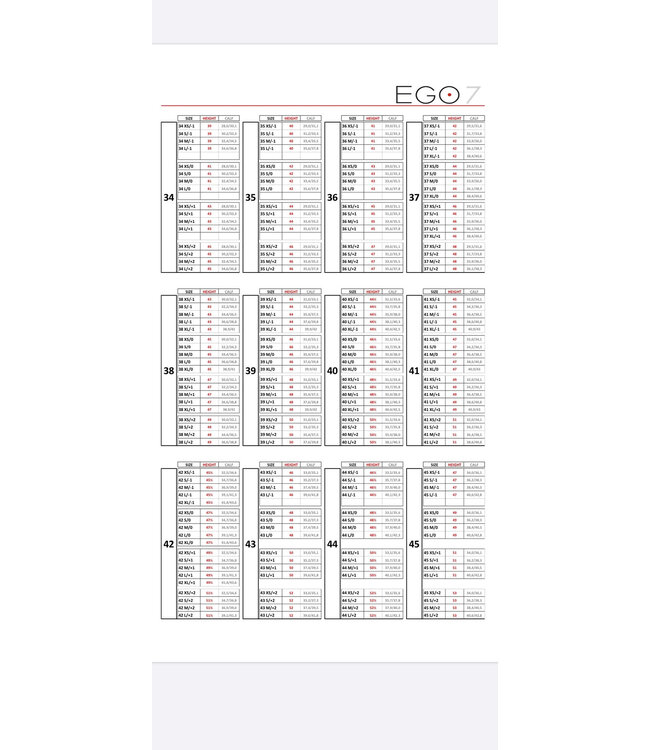 EGO7 ORION (WITH LACES) in Stock - Black