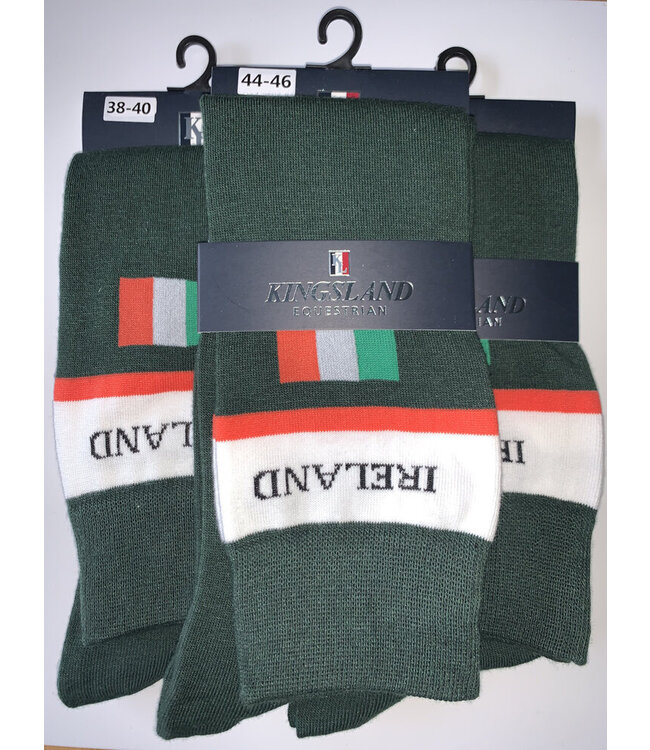 KL 'COOLMAX' KNEE SOCKS - Green Scarab