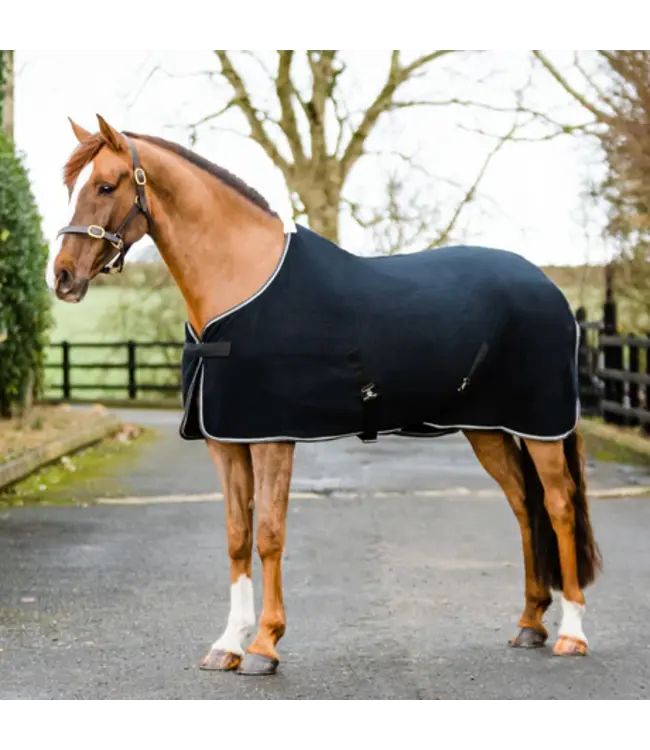 MACKEY FLEECE COOLER - Black/Silver