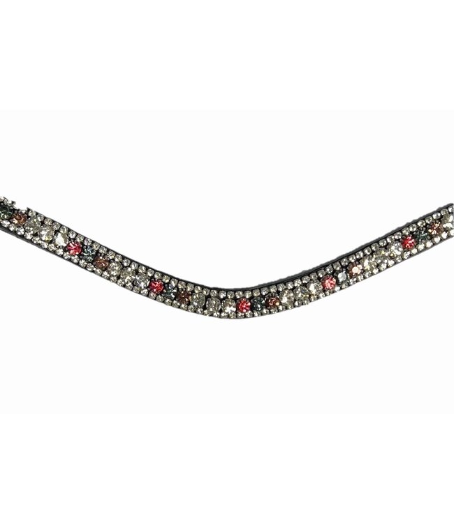 DAPPLE 'PINK CLOUD' BROWBAND - Brown