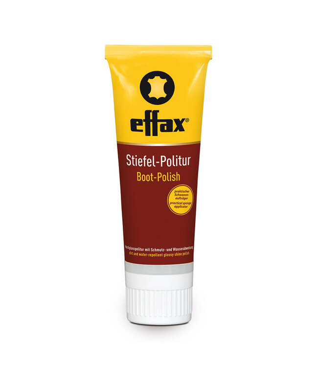 EFFAX BOOT POLISH Black - 75ml