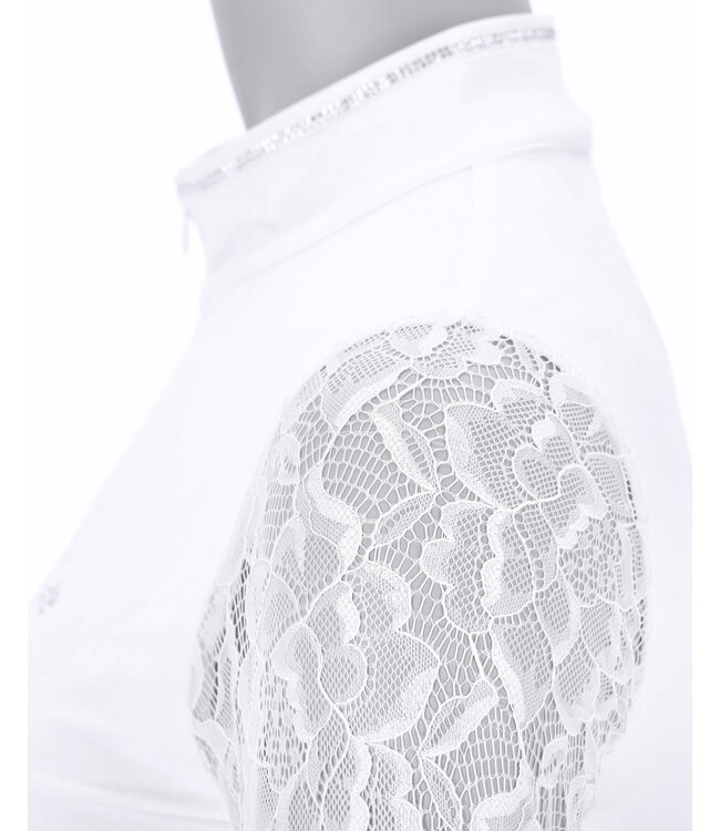 SCHOCKEMOHLE SS25 'ALICIA' STYLE  SHOW SHIRT - White