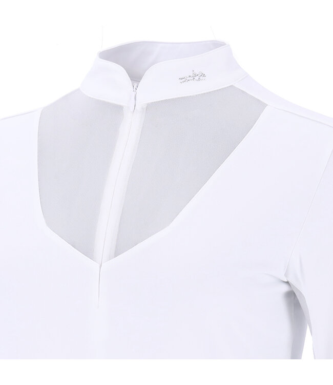 SCHOCKEMOHLE SS25 'ANNY' STYLE SHOW SHIRT - White