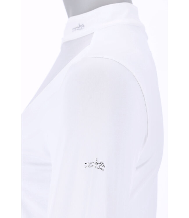 SCHOCKEMOHLE SS25 'ANNY' STYLE SHOW SHIRT - White