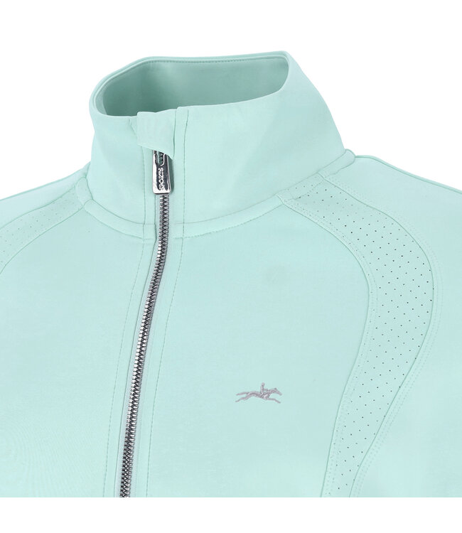 SCHOCKEMOHLE SS25 'RENI' SPORTY JACKET - Aqua Sea