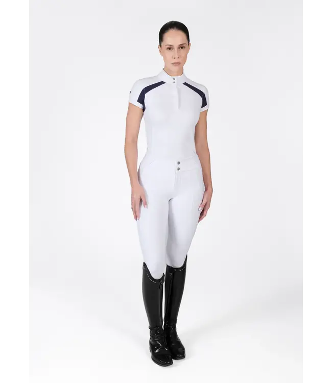 MAXIMILIAN AVEEN SHOW SHIRT - Navy/White