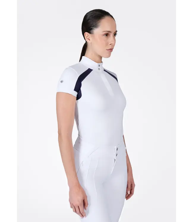 MAXIMILIAN AVEEN SHOW SHIRT - Navy/White