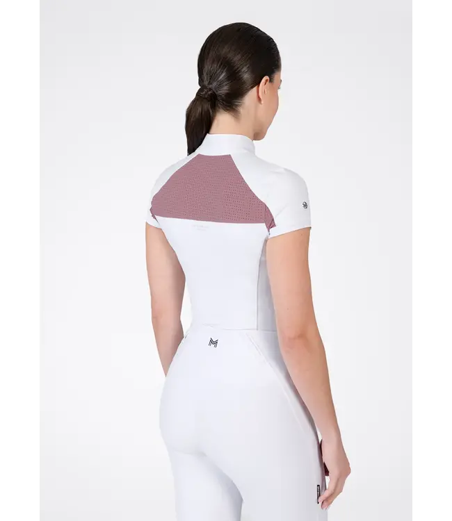 MAXIMILIAN AVEEN SHOW SHIRT - White/Mauve