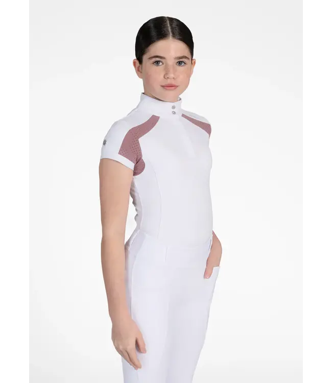 MAXIMILIAN YR AVEEN SHOW SHIRT - White/Mauve