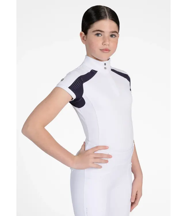 MAXIMILIAN YR AVEEN SHOW SHIRT - Navy/White