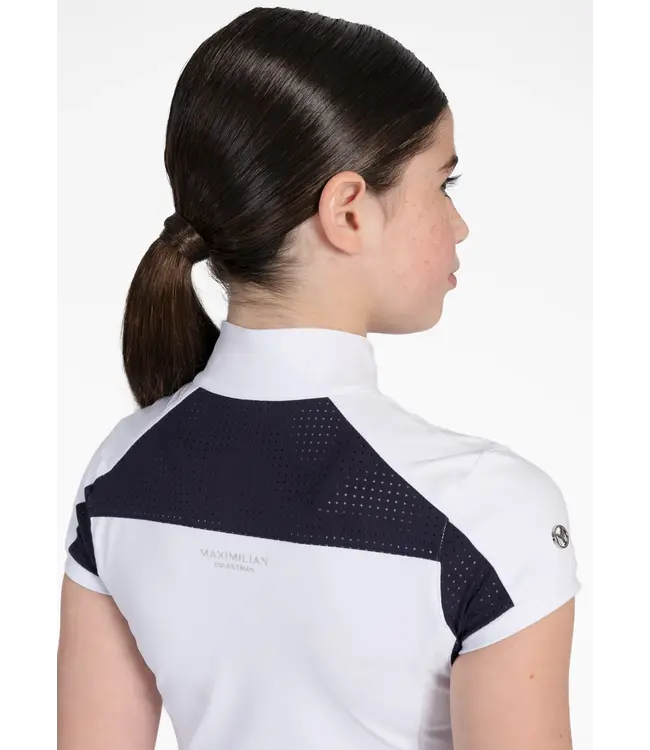MAXIMILIAN YR AVEEN SHOW SHIRT - Navy/White
