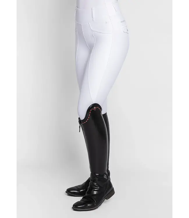 MAXIMILIAN PRO RIDING LEGGINGS KGrip - White