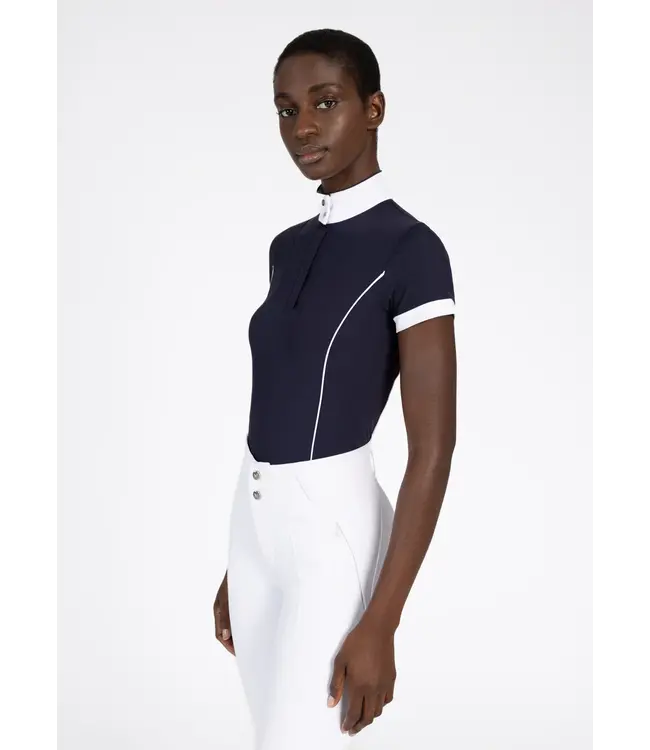 MAXIMILIAN NOVA SHORT SLEEVE SHOW SHIRT - Navy