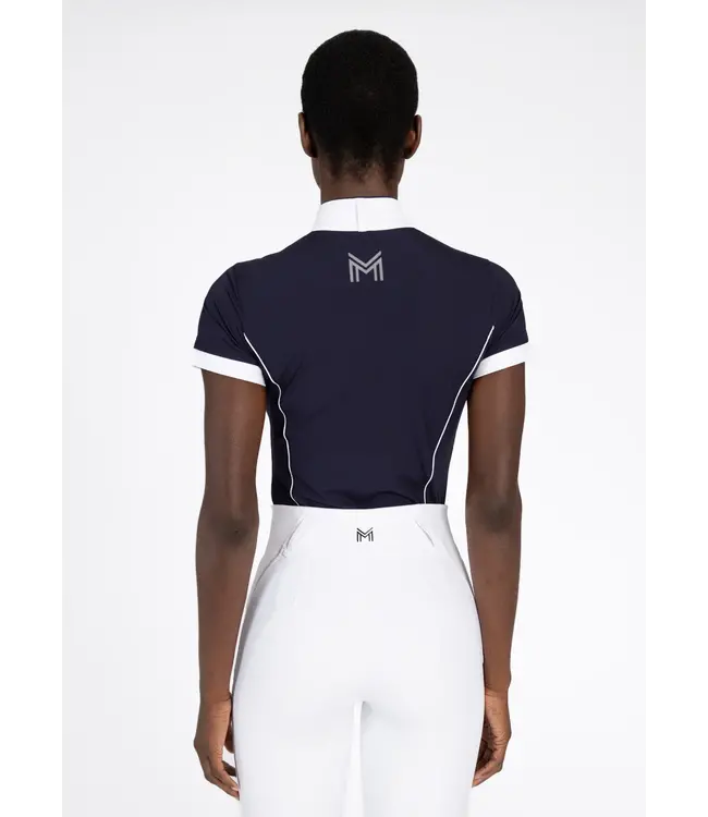 MAXIMILIAN NOVA SHORT SLEEVE SHOW SHIRT - Navy