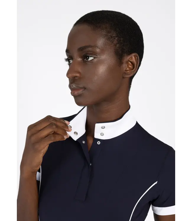 MAXIMILIAN NOVA SHORT SLEEVE SHOW SHIRT - Navy