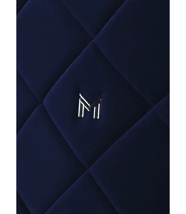 MAXIMILIAN VELVET JUMPING SADDLE PAD - Sapphire