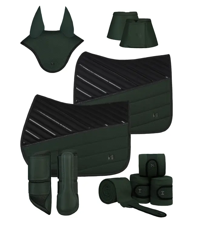 MAXIMILIAN EGO JUMPING SADDLE PAD - Hunter Green