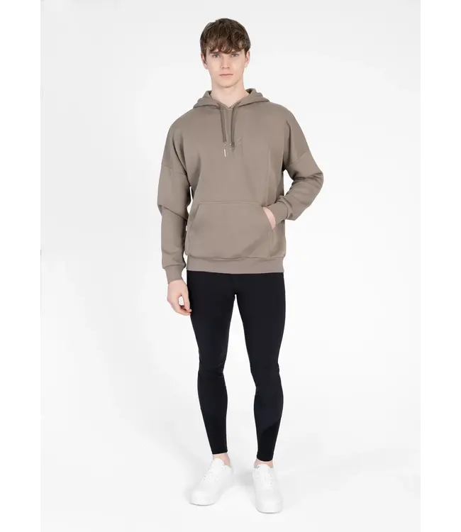 MAXIMILIAN UNISEX ICON OVERSIZED HOODIE - Taupe