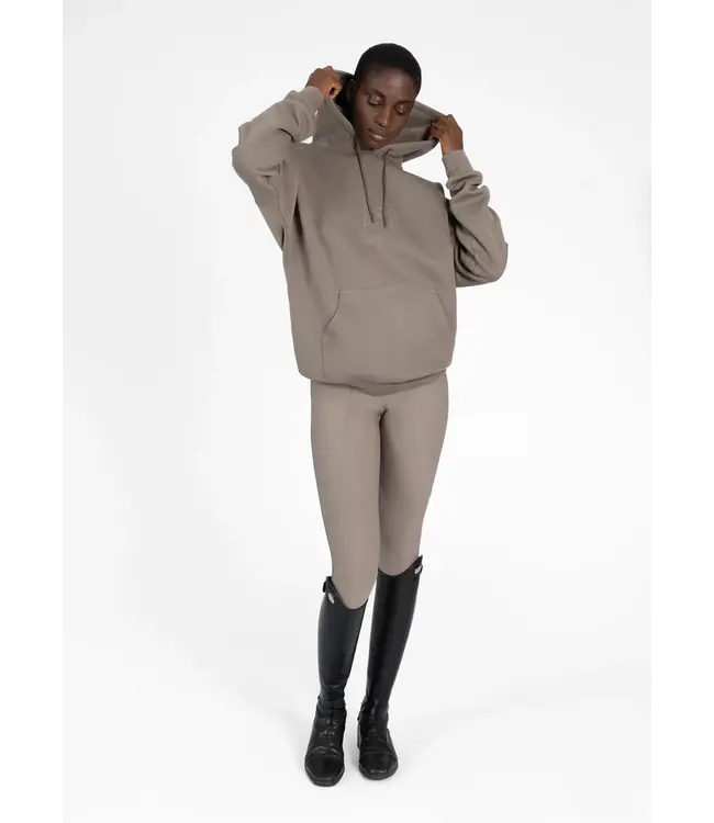 MAXIMILIAN UNISEX ICON OVERSIZED HOODIE - Taupe