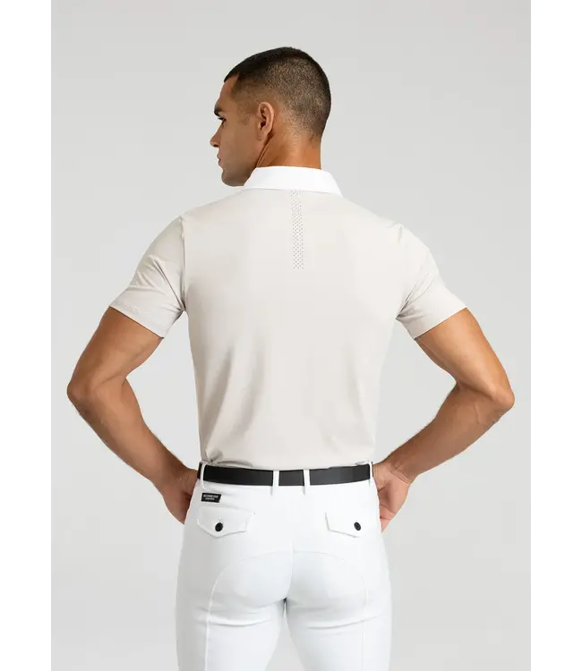 MAXIMILIAN ACTIVE SHORT SLEEVE SHOW SHIRT - Beige