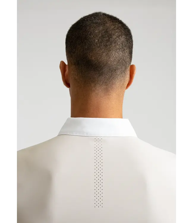 MAXIMILIAN ACTIVE SHORT SLEEVE SHOW SHIRT - Beige