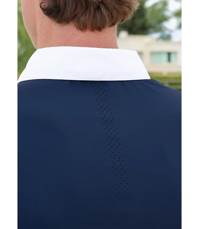 MAXIMILIAN ACTIVE SHORT SLEEVE SHOW SHIRT - Navy