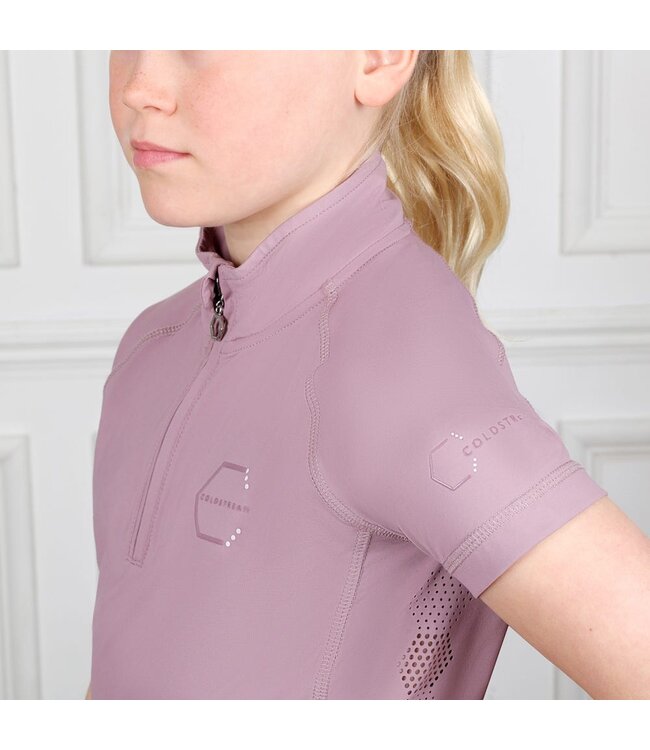 COLDSTREAM 'NEXT GEN' MIDLEM SHORT SLEEVE BASE LAYER - Dusty Pink