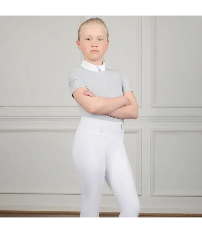 COLDSTREAM 'NEXT GEN' OXNAM COMPETITION SHOW SHIRT - Pearl Grey