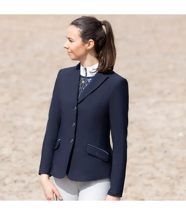 COLDSTREAM LEDMORE DIAMANTE SHOW JACKET - Navy