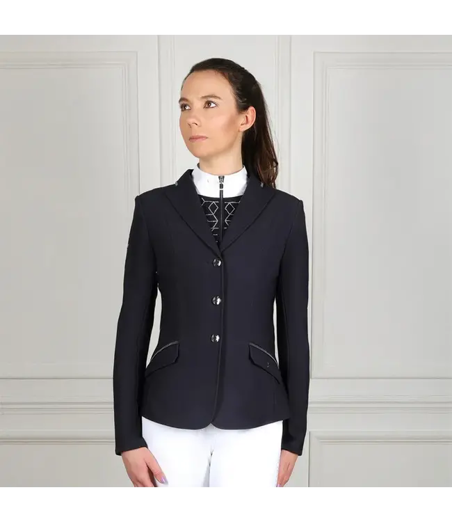 COLDSTREAM LEDMORE DIAMANTE SHOW JACKET - Navy