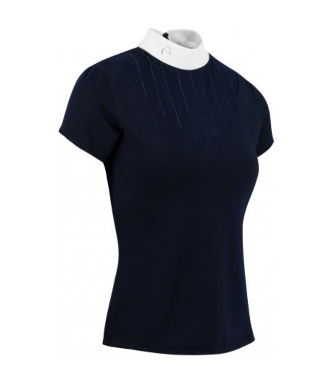 EQUITHEME 'FUNZA' SS SHOW SHIRT - Navy