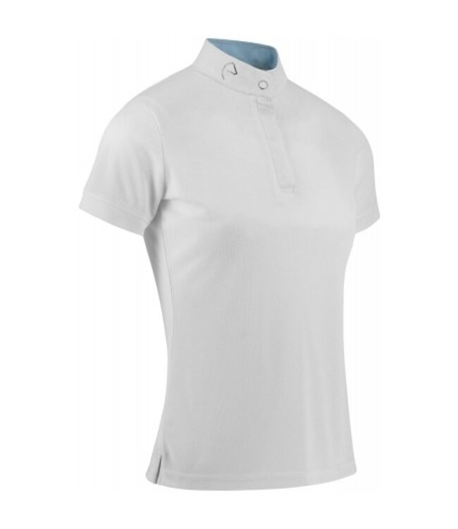 EQUITHEME 'BETTY' MESH POLO - White