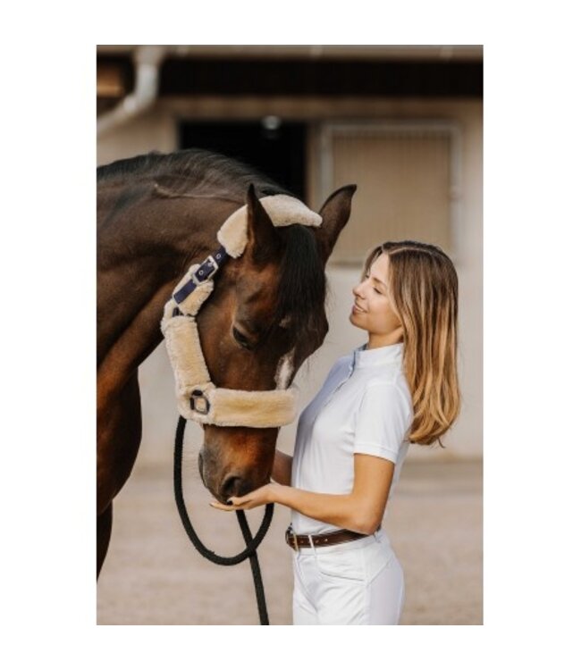 EQUITHEME 'BETTY' MESH POLO - White